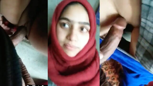 Hijab girl puffy pussy fucking viral Kashmiri girl mms video