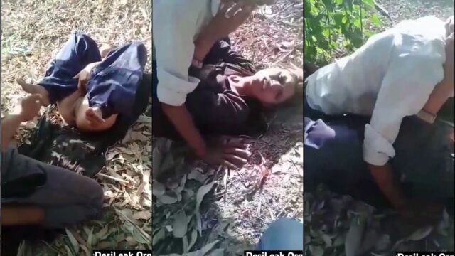 Cute desi village girl Fucking hard by lover in outdoor, HD audio.