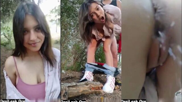 Beautiful-Collage-girl-Fucking-hard-Doggy-style-outdoor, Mms leak viral
